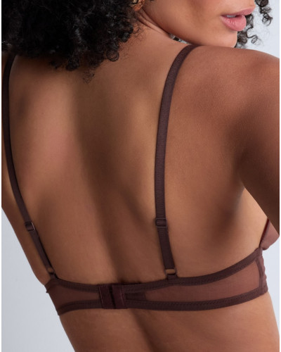 Soutien-gorge triangle Aubade Sheer Emotion (Sepia)