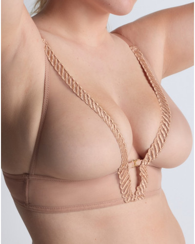 Soutien-gorge triangle Aubade Sheer Emotion (Sand)