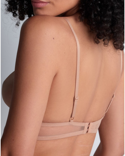 Triangle bra Aubade Sheer Emotion (Sand)