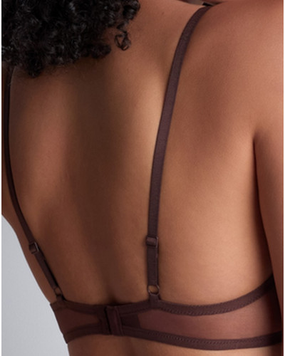 Soutien-gorge triangle armatures Aubade Sheer Emotion (Sepia)