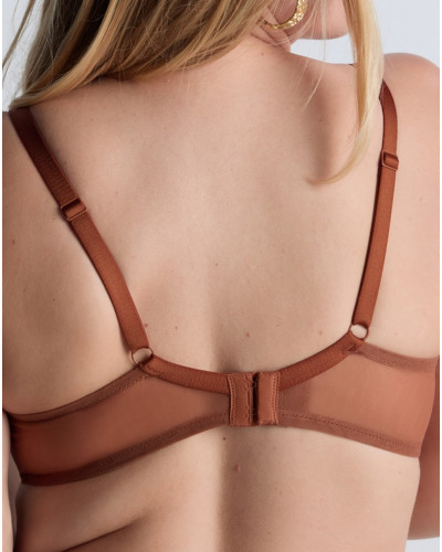 Soutien-gorge triangle armatures Aubade Sheer Emotion (Honey)