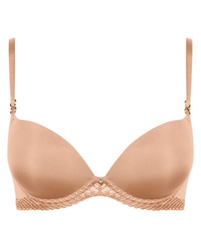 Soutien-gorge plunge coque Aubade Sheer Emotion (Sand)