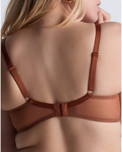 Sujetador corbeille con aros Aubade Sheer Emotion (Honey)
