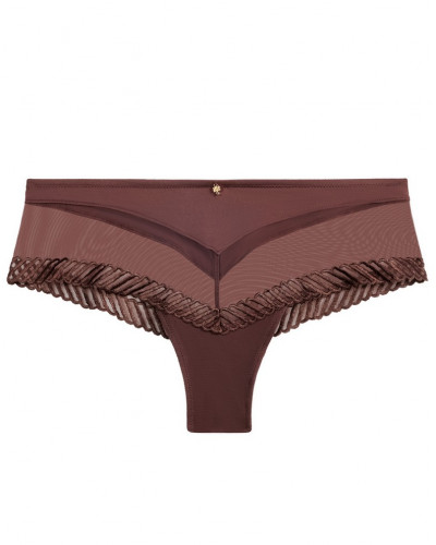 Shorty Aubade Sheer Emotion (Sepia)