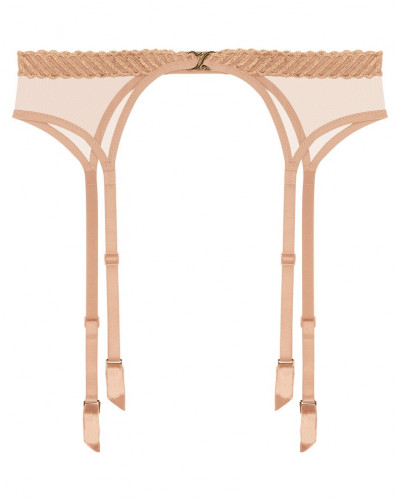 Suspender belt Aubade Sheer Emotion (Sand)