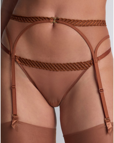 Porte-Jarretelles Aubade Sheer Emotion (Honey)