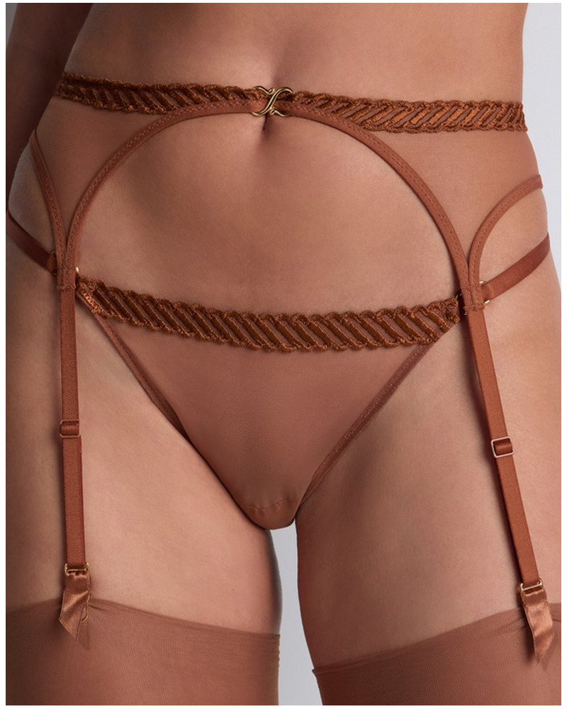 Portaligas Aubade Sheer Emotion (Honey)