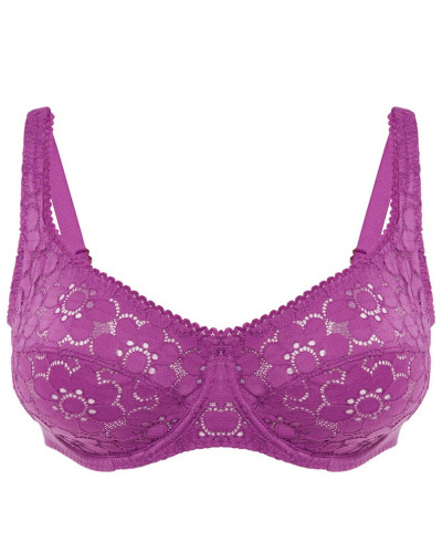 Sujetador plunge con aros Simone Pérèle Oisive (Violet Divine)