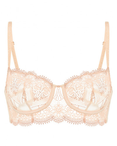 Half cup bra Simone Pérèle Allure (Beige Chic)