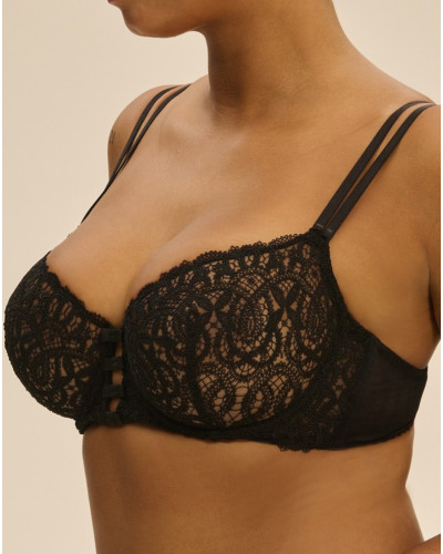 Half cup bra Simone Pérèle Symphonie (Black)
