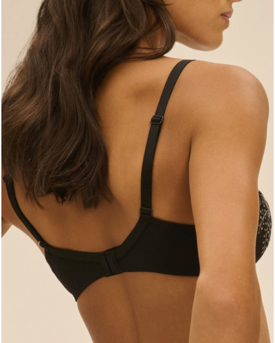 Plunging neckline bra Simone Pérèle Délice (Moonlight)