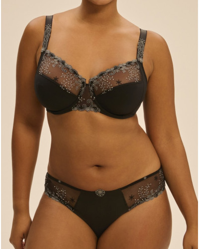 Deep cup underwired bra Simone Pérèle Délice (Moonlight)