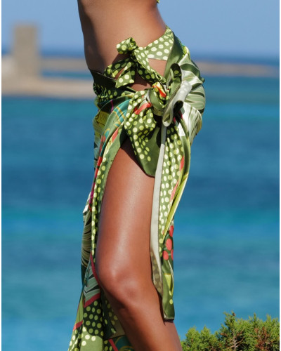Pareo largo Antigel La Vénus Nature (Vert Tropic)