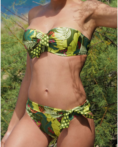 Calzoncillo de baño ajustable Antigel La Vénus Nature (Vert Tropic)