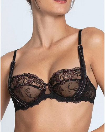 Soutien-gorge corbeille Lise Charmel Charme Secret (Charme noir)