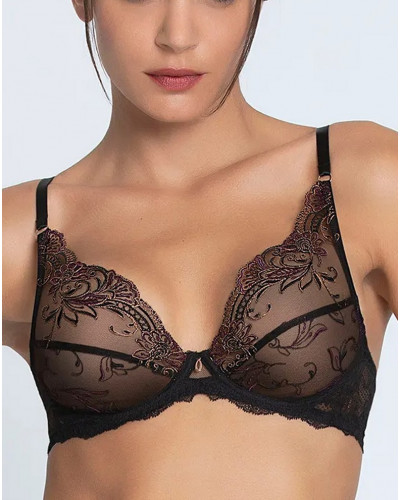 Soutien-gorge glamour Lise Charmel Charme Secret (Charme noir)