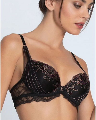 Soutien-gorge coque séduction Lise Charmel Charme Secret (Charme noir)