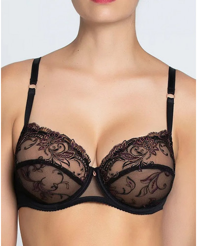 Well-being demi bra Lise Charmel Charme Secret (Charme noir)