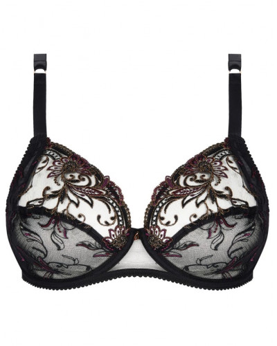 Soutien-gorge armatures bien-être Lise Charmel Charme Secret (Charme noir)