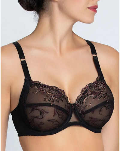 Sujetador bienestar con aros Lise Charmel Charme Secret (Charme noir)