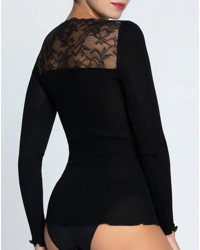 Top bienestar lana y seda Lise Charmel Charme Secret (Charme noir)