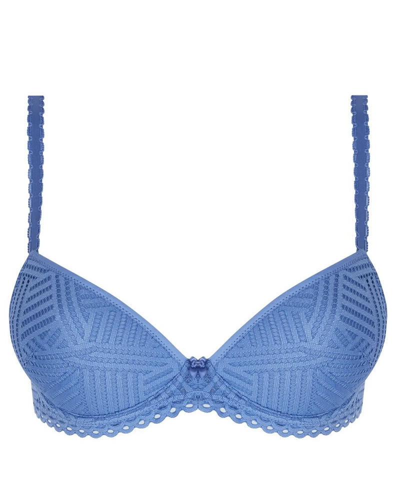 Padded bra Antigel Tressage Graphic (Tressage Denim)