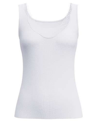 Tank tops Calida Cotton Desire 100% cotton (White)