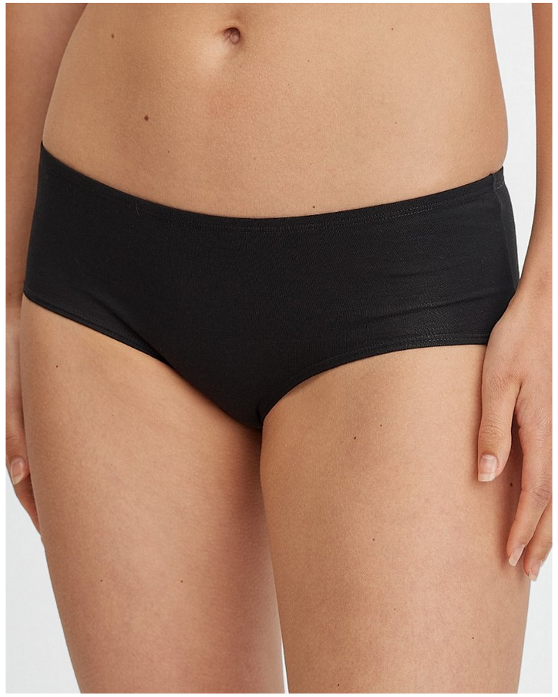 Shorty Calida Essential Cotton (Negro)