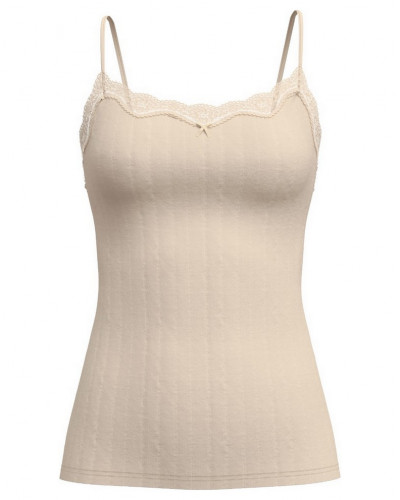 Top de tirantes finos Calida Etude Toujours (Dune Beige)
