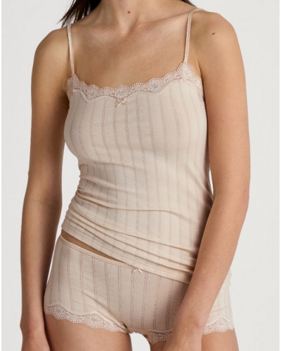 Top de tirantes finos Calida Etude Toujours (Dune Beige)