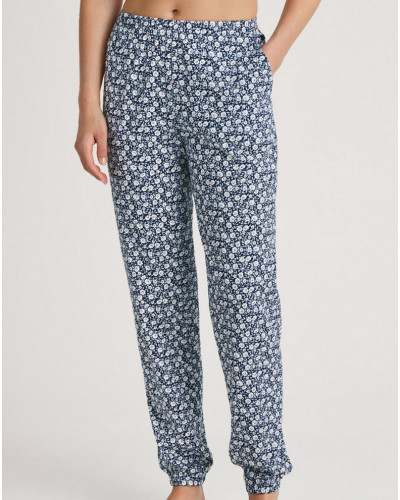 Calida Favourites Sleep pants 100% cotton (Peacoat Blue)