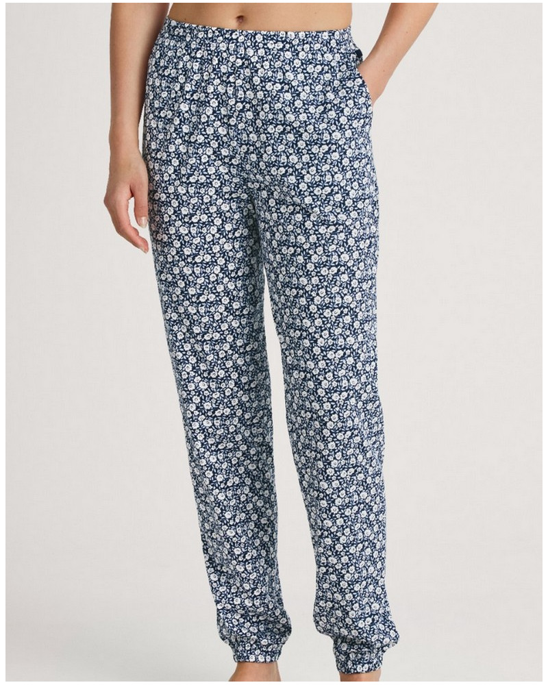 Calida Favourites Sleep pants 100% cotton (Peacoat Blue)