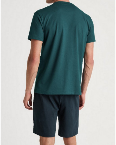 Pyjama short Calida Relax Essentials 100% cotton (Legion Blue)