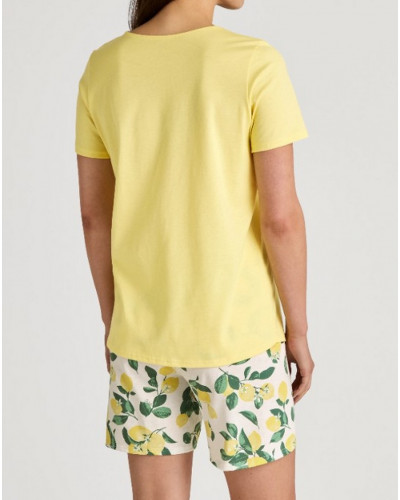 Pyjama short Calida Fruity Dreams 100% cotton (Pineapple)