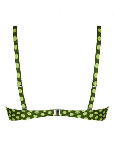 Padded bath bra Antigel La Pétillante (Bulles Green)