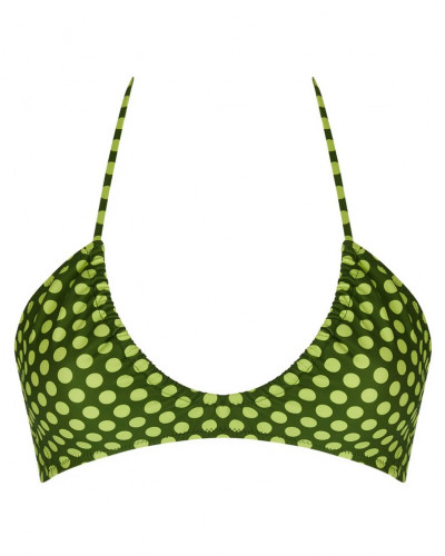 Soft bath bralette Antigel La Pétillante (Bulles Green)