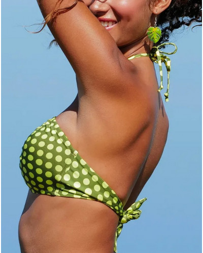 Brassière de bain souple Antigel La Pétillante (Bulles Green)