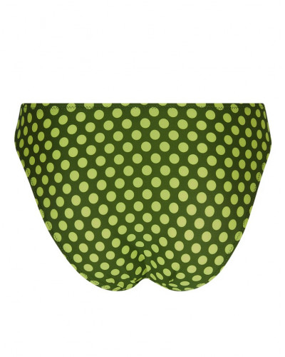 Slip de bain charme Antigel La Pétillante (Bulles Green)