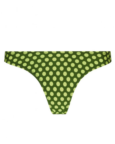 Slip de bain sgambato Antigel La Pétillante (Bulles Green)