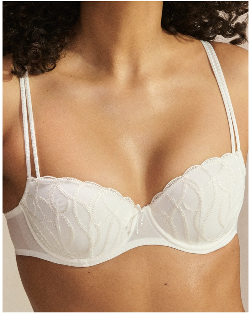 Soutien-gorge balconnet coque Marie Jo Heleen (Naturel)