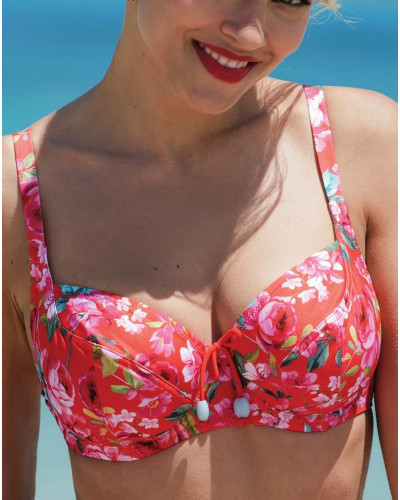 Sujetador de baño corbeille copa profunda Antigel La Chérie Forever (Rouge Chérie)