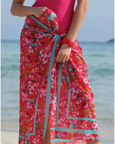 Long pareo Antigel La Chérie Forever (Rouge Chérie)