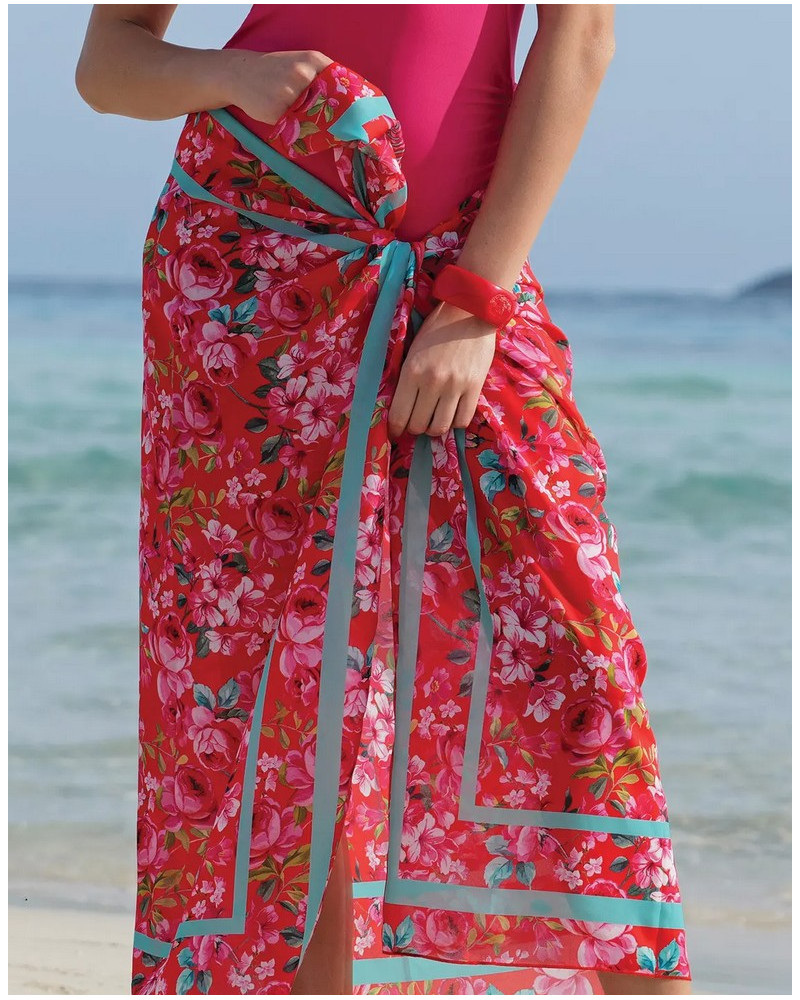 Paréo long Antigel La Chérie Forever (Rouge Chérie)