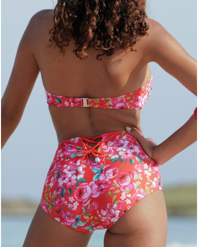 Soutien-gorge de bain bandeau coque Antigel La Chérie Forever (Rouge Chérie)