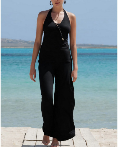 Top de playa Antigel La Modeuse Antigel (Negro)