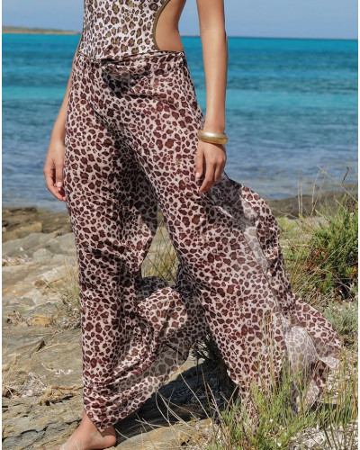 Pantalon portefeuille de plage Antigel La Panthère Mystère (Kaki Mystère)