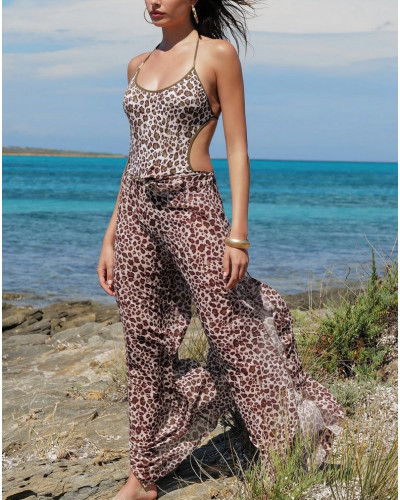 Pantalon portefeuille de plage Antigel La Panthère Mystère (Kaki Mystère)