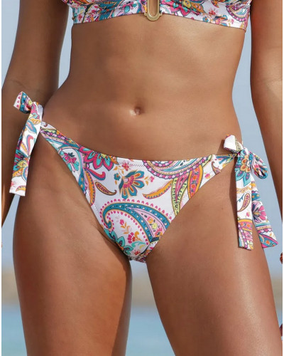 Calzoncillo de baño con cuerdas Antigel La Bayadère (Blanc Flashy)