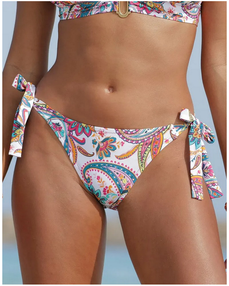 Bath brief with ropes Antigel La Bayadère (Blanc Flashy)