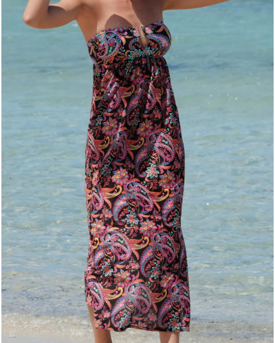 Long dress Antigel La Bayadère (Noir Flashy)